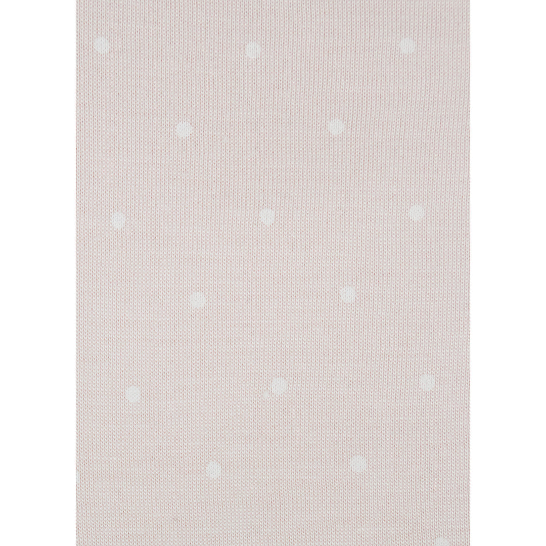 Milkberry Soft Bamboo Muslin Baby Blanket Gift Set 2 Pack Swaddle Receiving Blanket for Baby Girl Floral Pink Polka Dot - Love Flower,36x40