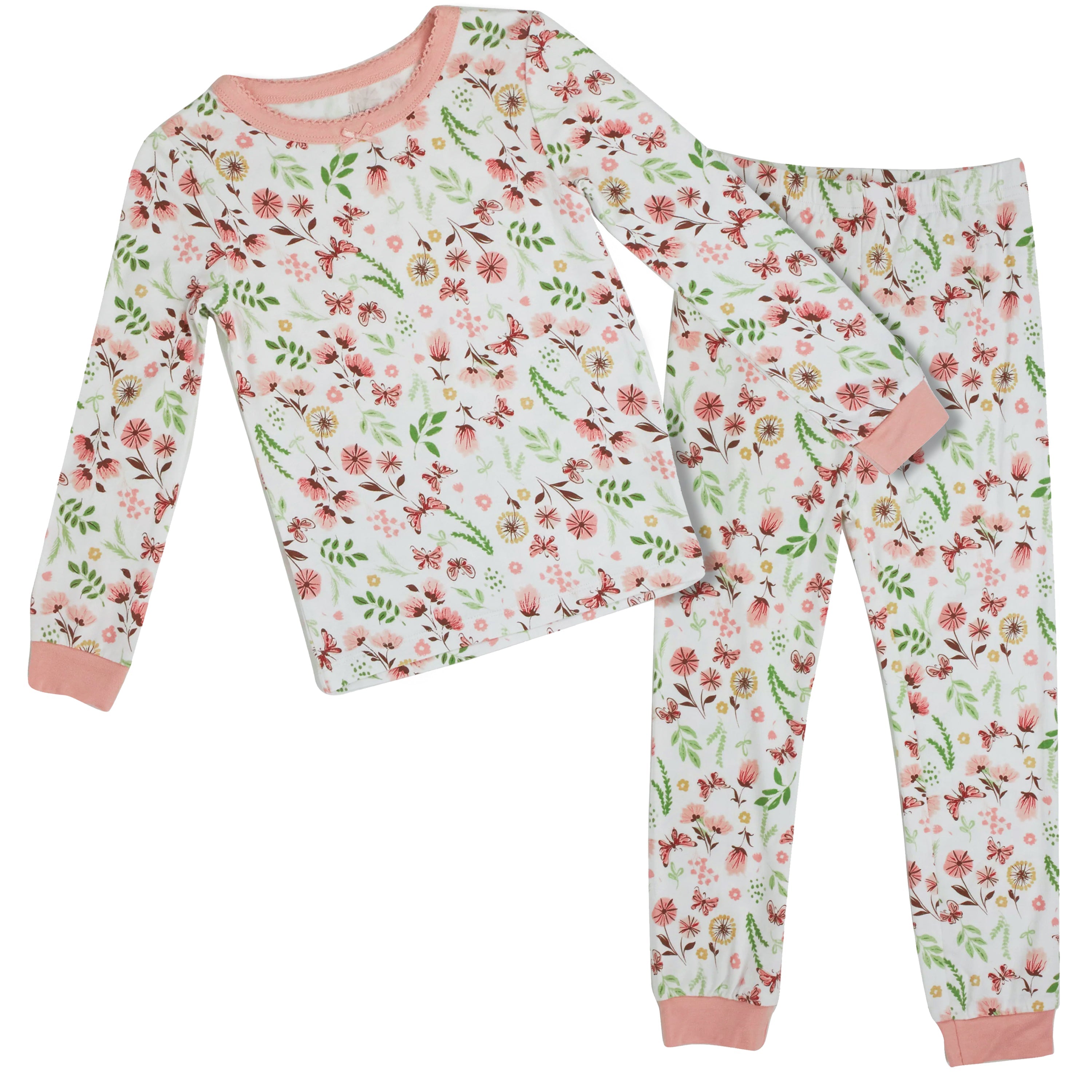 Milkberry Sophie's Sleepytime Sprouts Bamboo Soft Pajama Set